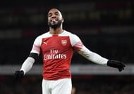 Lacazette scored the equaliser for Arsenal